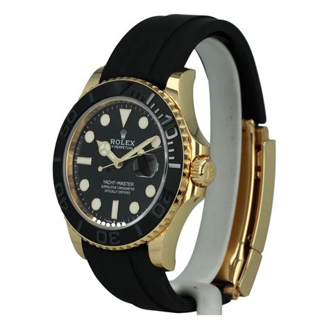 rolex yachtmaster gold rubber|rolex yacht master 2 2022.